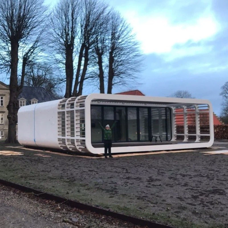 Luxury Prefabricated Apple Cabin House With Kitchen_bathroom_bedroom In Australia Office Pod - Buy Office Pod,Prefabricated House,Apple Cabin House Product on Alibaba_com_